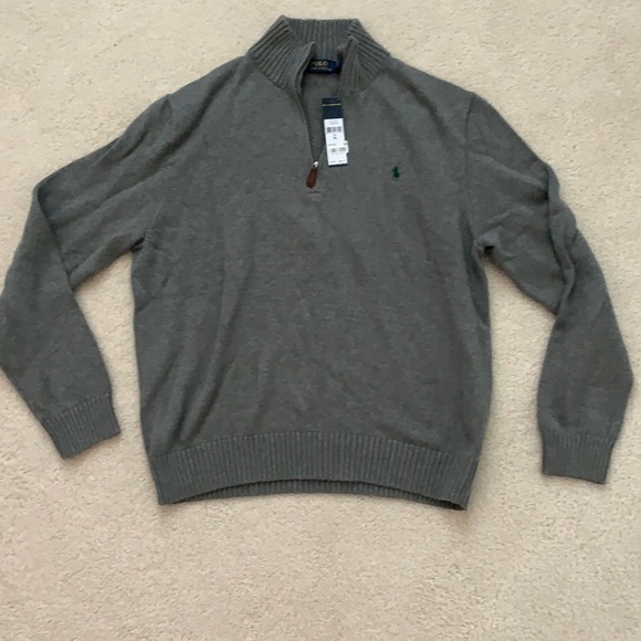 Polo Ralph Lauren 3/4 Zip Sweater - Picture 1 of 2